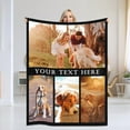 thumbnail image 1 of Custom Blanket with Picture Customized Flannel Blanket Personalized Throw Blanket with Photo/Text Customized Blanket Gift for Kid Friend Halloween Christmas(30X40in), 1 of 6