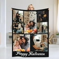 thumbnail image 1 of Custom Blanket with Picture Customized Flannel Blanket Personalized Throw Blanket with Photo/Text Customized Blanket Gift for Kid Friend Halloween Christmas(30X40in), 1 of 6
