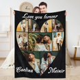 thumbnail image 1 of Custom Blanket with Picture Customized Flannel Blanket Personalized Throw Blanket with Photo/Text Customized Blanket Gift for Kid Friend Halloween Christmas(30X40in), 1 of 6