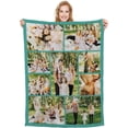 thumbnail image 1 of Custom Blanket with Picture,Customized Flannel blanket,Skin Friendly and Wrinkle and Fade-Resistant Perfect Personalized Gift for Halloween Christmas Couples Family and Friends (30'' X 40'', A3), 1 of 6