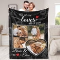 thumbnail image 1 of Custom Blanket with Picture Text Customized Photo Throw Blanket for Adult, Kids Personalized Family Photo Blanket for Mom, Dad, Grandma, Grandpa, Memorial Gifts for Christmas, Anniversary, Birthday, 1 of 6