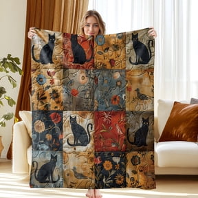 Custom Blanket, Soft Flannel Fleece Throw Blanket for Bed & Sofa - Fuzzy Blankets & Throws 30x40 Inches