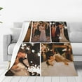 thumbnail image 1 of Custom Blanket with Text Photos Customized Blanket Personalized Throw for Adult Kid Birthday Wedding Christmas Halloween Fathers Mothers Valentines Day Gift Couch Sofa Bedroom 40"x 30", 1 of 6