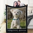 thumbnail image 1 of Custom Blanket with Photos-Customized Picture Blanket Flannel Throw Soft Blanket for Adult Kid Best Friend Birthday Gift-BedBlankets-9*Photos-1-18FF, 1 of 6
