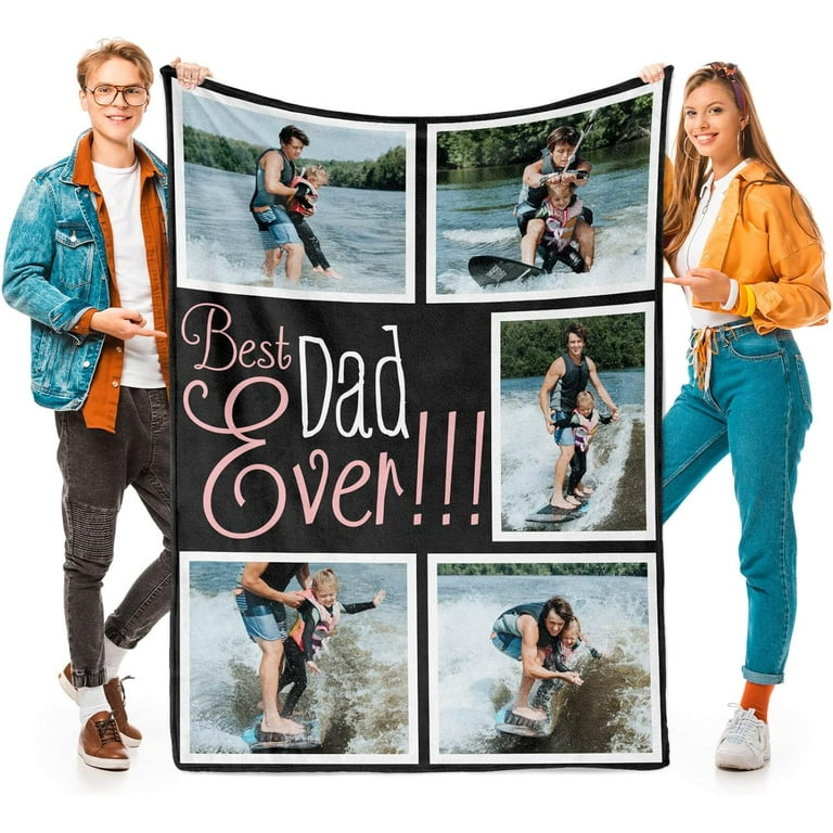 Personalized blankets for fathers day hotsell