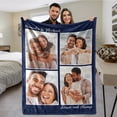 thumbnail image 1 of Custom Blankets with Photos Personalized Couples Gifts Customized Picture Blanket I Love You Gifts Birthday Gift for Wife Husband Girlfriend Boyfriend Blankets, 1 of 5