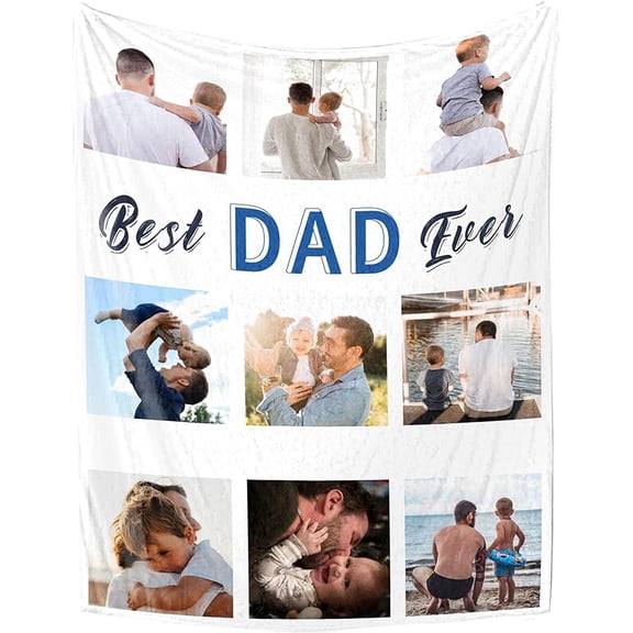 Custom Blankets with Photos, Personalized Picture Throw Blanket, Music Song Style Wedding Anniversary Birthday Customized Gifts for Couples Boyfriend Girlfriend Sister