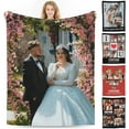 thumbnail image 1 of Custom Blankets with Photos Text Picture Blanket Personalized for Kids Adults Customized Blanket Gift for Christmas Birthday Valentines Mothers Fathers Day (6 Photos), 1 of 6
