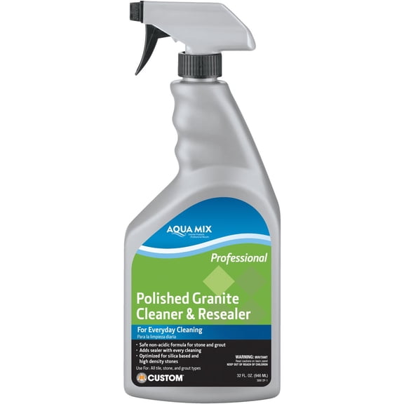 3-pack Custom Building Products Granite Cleaner Spray - QT - 3 Pack Household & Commercial Use, Effective Formula