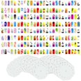 thumbnail image 1 of Custom Body Art Airbrush Nail Stencils -Design Series Set # 16 includes 20 Individual Nail Templates with 15 Designs, 1 of 6