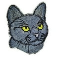 thumbnail image 1 of Custom [Bombay Cat Face Portrait Embroidered Iron On/Sew patch [3" x 3"], 1 of 2