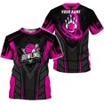 thumbnail image 1 of Custom Bowling Shirts, Personalized Name Bowling Shirts Unisex, Bowling Jerseys for Men & Women, Team Bowling Shirt Gift (Pink, S), 1 of 10