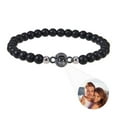 thumbnail image 1 of Custom Bracelet with Picture Inside, Personalized Photo Projection Bracelets, Personalized Picture Natural Stone Bracelet, Memory Gifts for Mother's Day Father's Day, 1 of 7