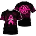 thumbnail image 1 of Custom Breast Cancer Awareness 3D Shirts for Men Pink Ribbon Awareness T-Shirt Survivor Pride Shirt Breast Cancer Shirt S-5XL (5XL), 1 of 6