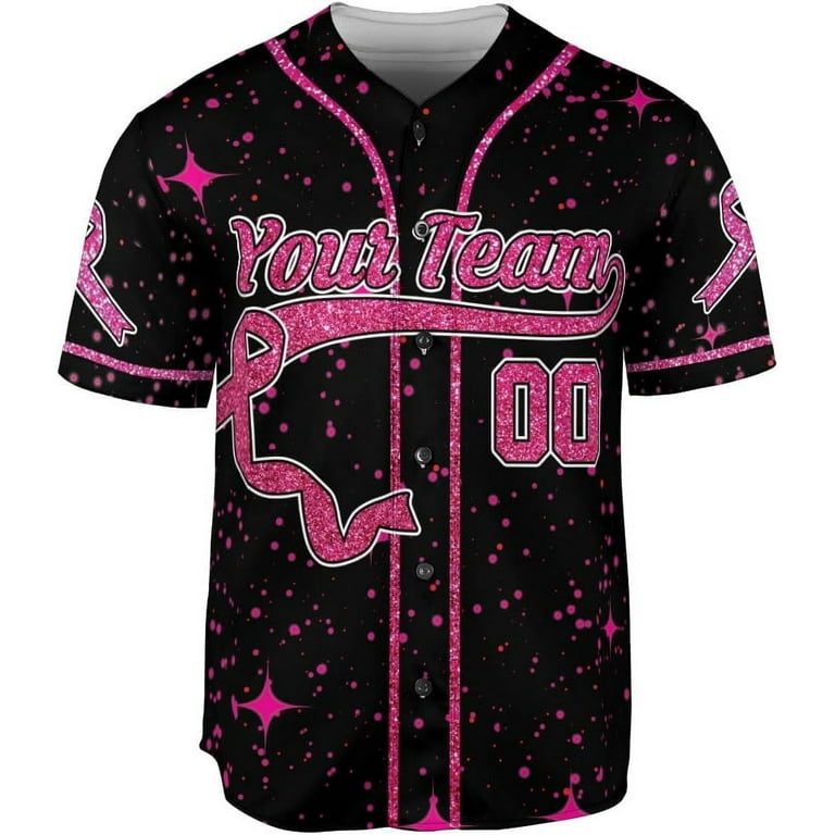 Breast Cancer Awareness Baseball Jerseys | BCA Jerseys By 7Bros