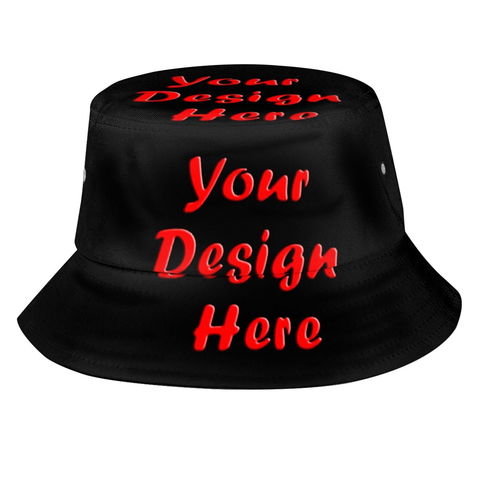Custom Bucket Hat Personalized Text/Name/Photo Design for Women 並行輸入品 Custom Bucket Hat Personalized Bucket Hats Design Your Text Name