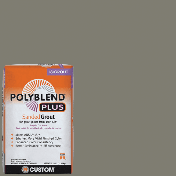 Custom Building Prod. Custom Building Products PolyBlend PLUS Sanded Tile Grout - Pack of 2