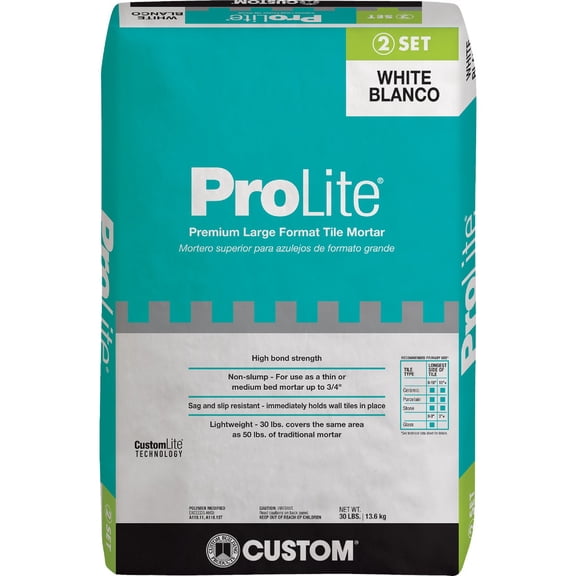 Custom Building Prod. Custom Building Products ProLite Tile & Stone Mortar - Pack of 6