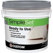 Custom Building Products SimpleSet Pre-Mixed Thin-Set Mortar - Pack of 4
