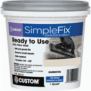 Custom Building Prod. Custom Building Products Simplefix Adhesive & Grout - Single Pack   Residential Use, Standard Application