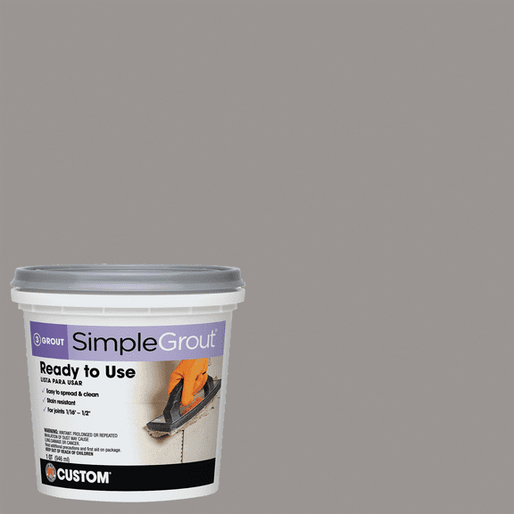 Custom Building Prod. Custom Building Products Simplegrout Tile Grout - Pack of 2  Residential Use, Standard Application