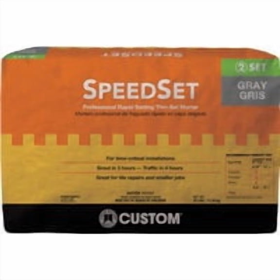 Custom Building Prod. Custom Building Products SpeedSet Fortified Thin-Set Mortar - Pack of 2 Everyday Supply Pack
