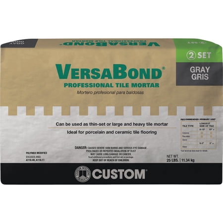 Custom Building Prod. Custom Building Products VersaBond Fortified Thin-Set Mortar - Pack of 4