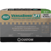 Custom Building Prod. Custom Building Products VersaBond LFT Mortar - Single Pack   Residential Use, Standard Application