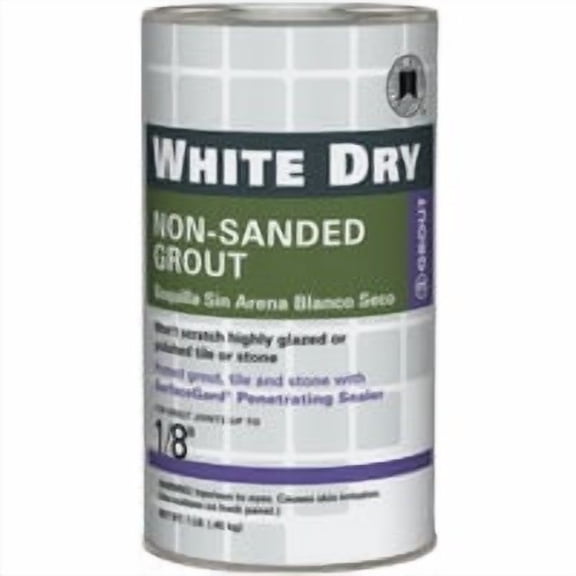 Custom Building Prod. Custom Building Products White Dry Tile Grout - Pack of 8 Value Multipack
