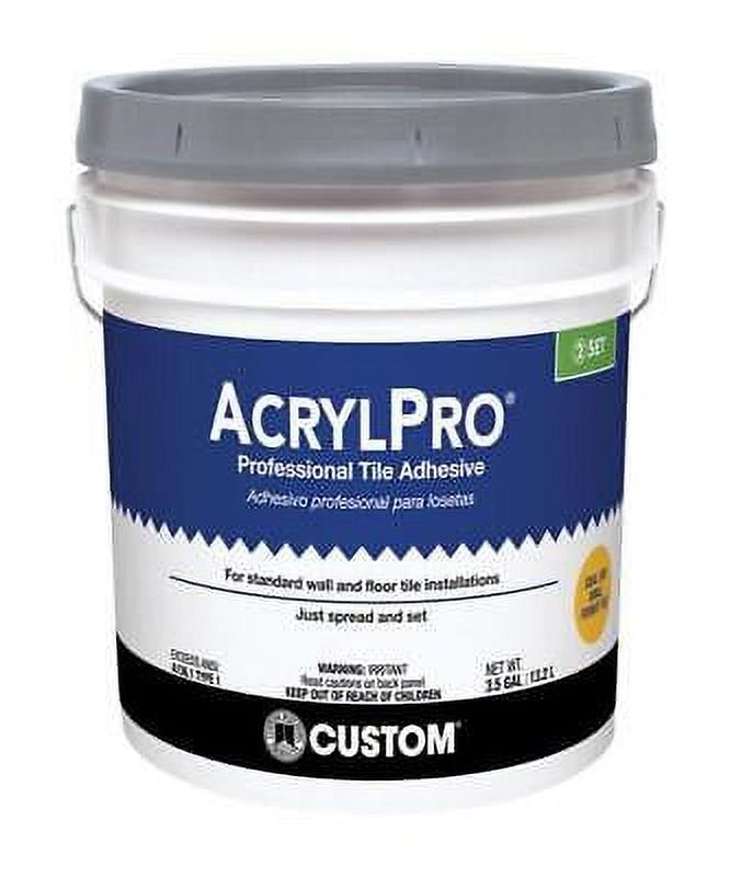 Custom Building Products AcrylPro Ceramic Tile Adhesive 3.5 gal