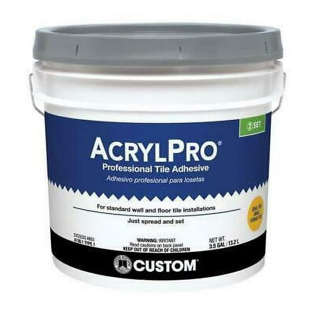 Custom Building Products AcrylPro Ceramic Tile Adhesive 3.5 gal