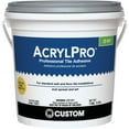 thumbnail image 1 of Custom Building Products AcrylPro White Flooring Adhesive 1 gal. for Ceramic, Porcelain, 1 of 2