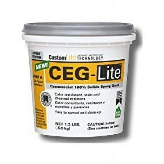 Custom Building Products CEG-Lite #60 Charcoal 100% Solids Commercial Epoxy Grout 0.29 Gal.$$Tools & Hardware Other