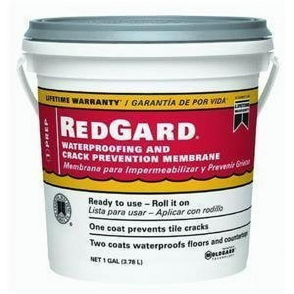 Custom Building Products Custom BLDG Products LQWAF1-2 Redgard Waterproofing, 1 gal
