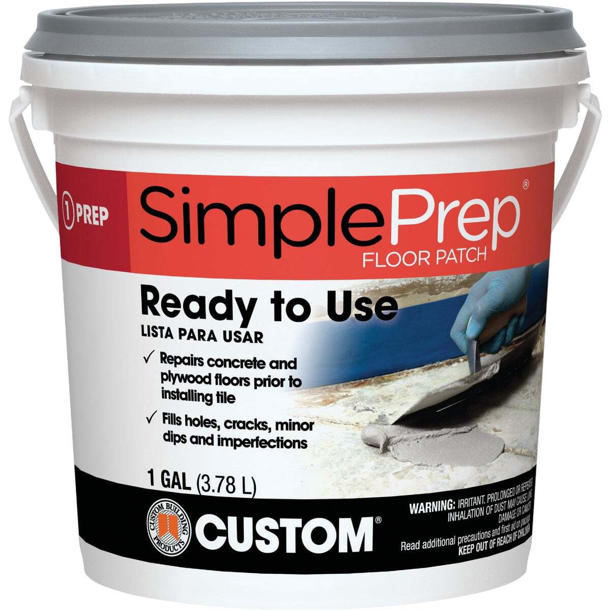 Floor Patch Pro 059 Free Shipping! Custom Building Products FP1-2 Pre-Mixed Floor Patch ...