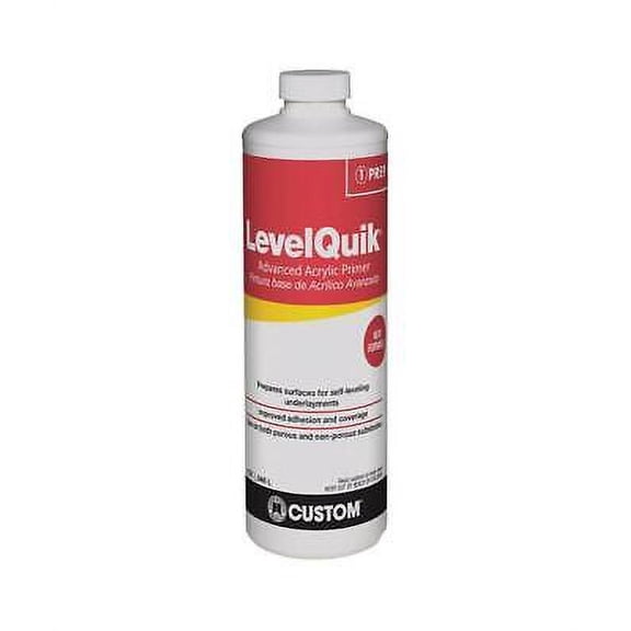 Custom Building Products LevelQuik Acrylic Primer and Sealer - White - 1 Qt