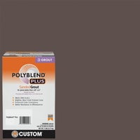 Custom Building Products 104003 7 lbs Brown Velvet Polyblend Plus Sanded Grout