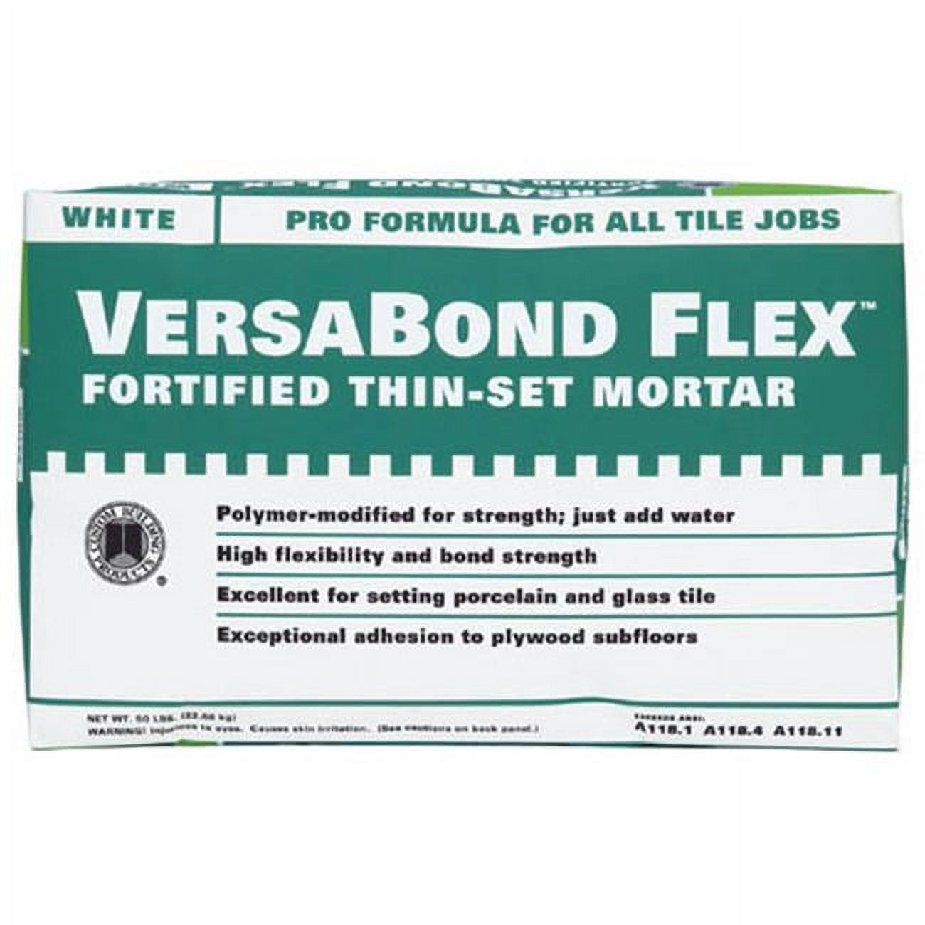 Custom Building Products VersaBond White Thin-Set Mortar 50 lb