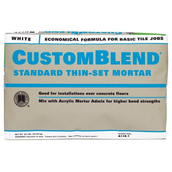Custom Building Products White Custom Blend Thin-Set Mortar CBTSW50