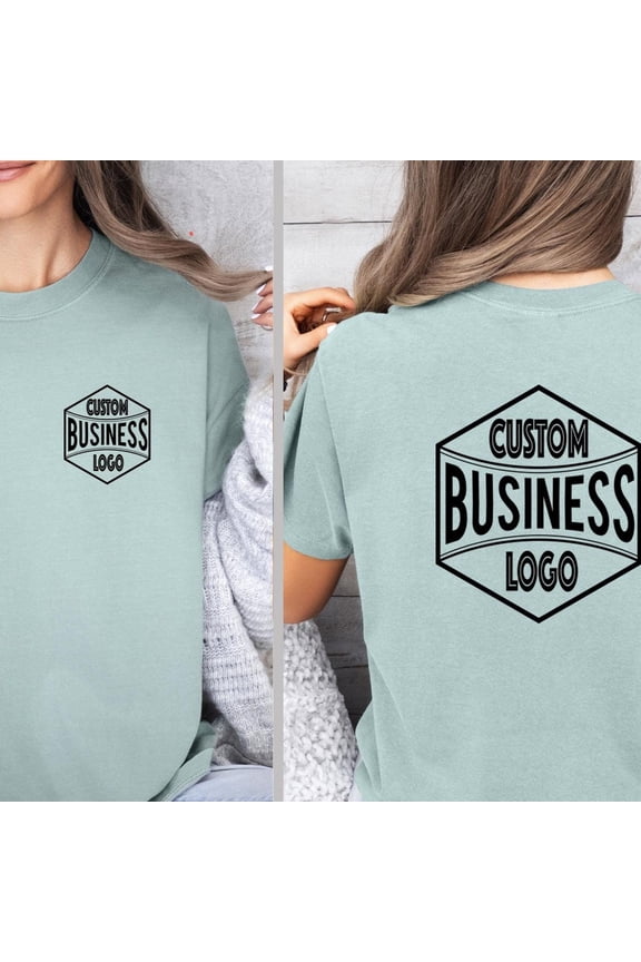 Custom Business Logo T Shirt Custom Logo Shirt Logo Shirt Custom Design Tee Team Logo Tee