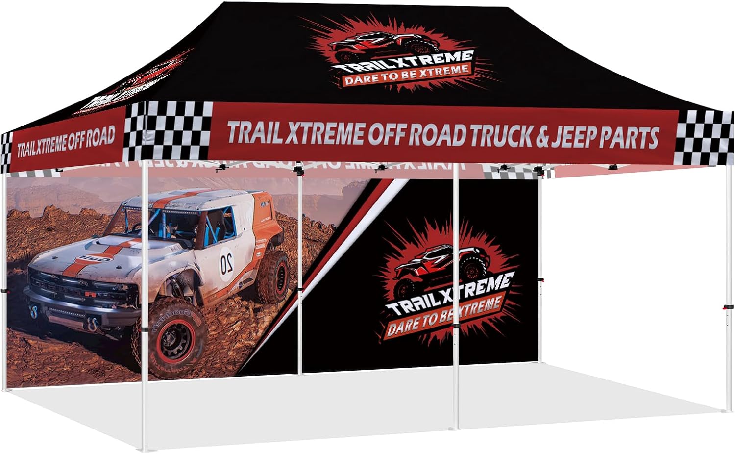 Custom Canopy Tent 10x10 with Logo, Personalized Pop Up Canopy Tent