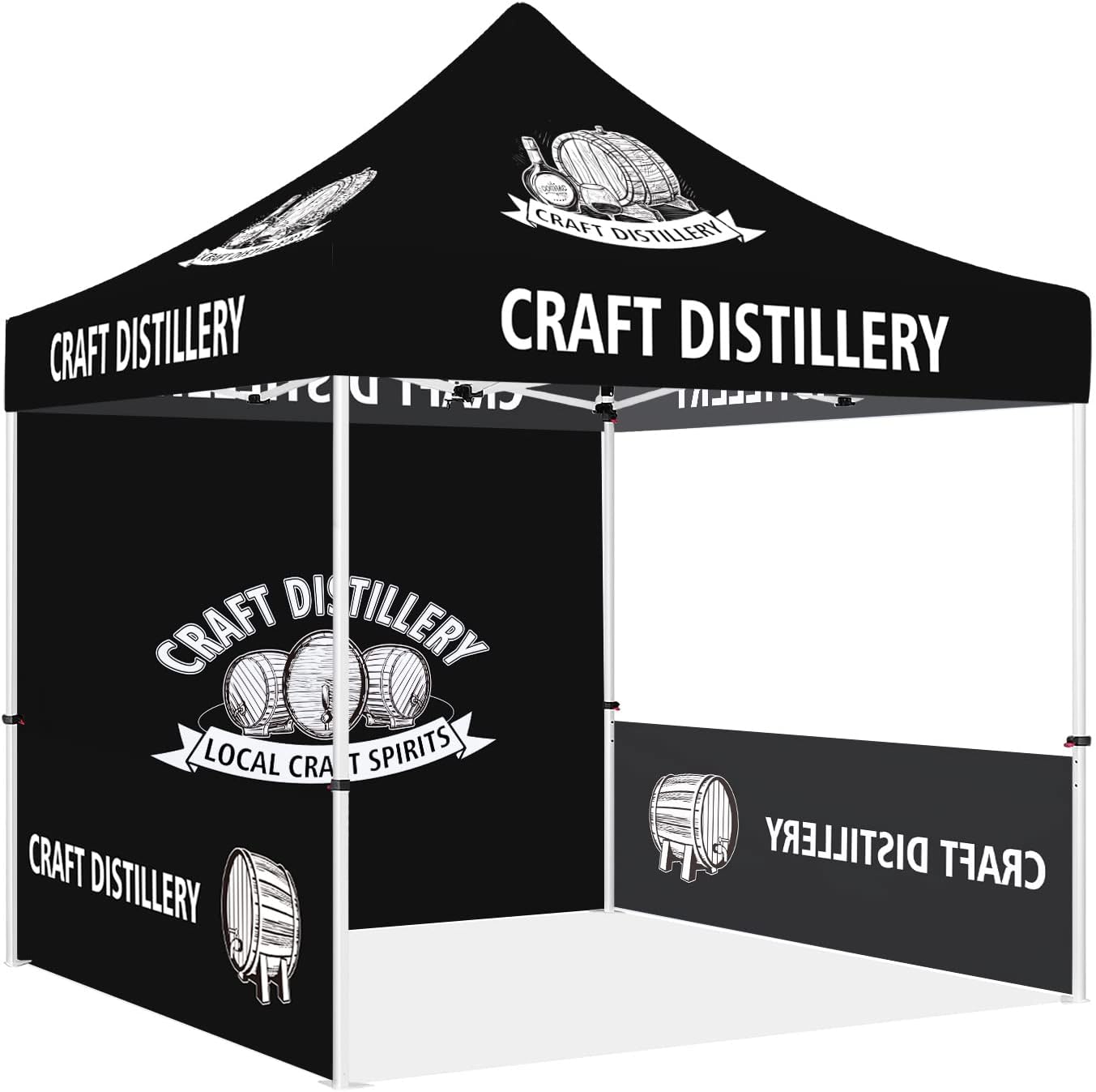 Custom Canopy Tent 10x10 with Logo, Personalized Pop Up Canopy Tent