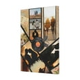 thumbnail image 1 of Custom Canvas Prints Brown And Black Vintage Film Personalized Photo Image Collage DIY Framed Kit Wall Art Picture Room Decor 16x20 inch, 1 of 7