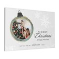 thumbnail image 1 of Custom Canvas Prints Grey And White Elegant Christmas Family Personalized Photo Image Collage DIY Framed Kit Wall Art Picture Room Decor 16x20 inch, 1 of 6