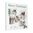 thumbnail image 1 of Custom Canvas Prints Merry Christmas Personalized Photo Image Collage DIY Framed Kit Wall Art Picture Room Decor 18x18 inch, 1 of 7