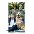 thumbnail image 1 of Custom Canvas Prints with Your Photos 16x32 Personalized Pictures Wall Art for Family Pet Customized Gifts for Mom Men Women Wedding Birthday Home Decor, 1 of 7