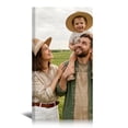thumbnail image 1 of Custom Canvas Prints with Your Photos 8X16 Personalized Pictures Canvas Wall Art Gifts for Family Baby Pet, Wedding Birthday, Living Room Bedroom Decor, 1 of 7