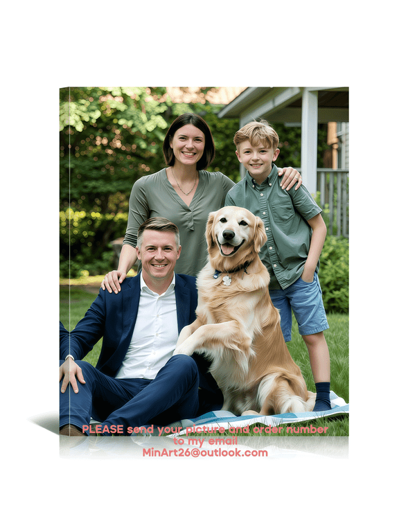 Custom Canvas Prints with Your Photos 8x10 Personalized Pictures Wall Art for Family Pet Customized Gifts for Mom Men Women Wedding Birthday Home Decor