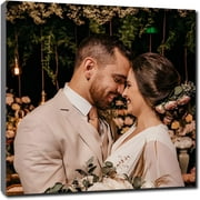 Custom Canvas Prints with Your Photos ,Custom Canvas Prints, Personalized canvas prints with your photos, Customized Wall Art for Bedroom Unique Gift for Christmas Valentine's Day Wedding 8x8in