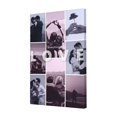 thumbnail image 1 of Custom Canvas Prints Pink Blue Love Personalized Photo Image Collage DIY Framed Kit Wall Art Picture Room Decor 16x20 inch, 1 of 7